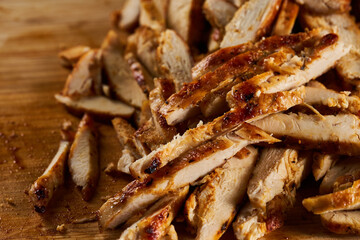 Sliced chicken breast, roasted