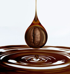 extraction of coffee bean, coffee drip