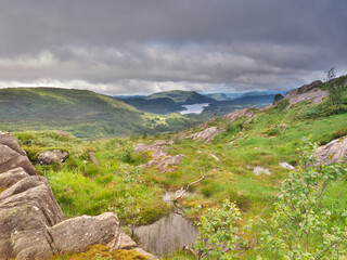 Bergen region, Road to Rispingen,
