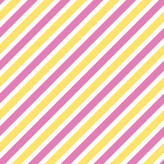 Vector seamless pattern with diagonal stripes. Simple design for wrapping paper, wallpaper, textile, stationery.