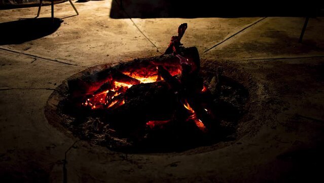 Fire timelapse