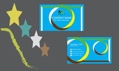 A tagline for a business card is a brief phrase that communicates information about your company, brand or products that your logo or business name can't explain.