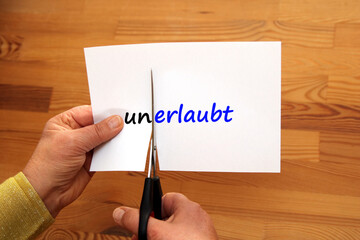 erlaubt oder unerlaubt
