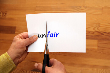 fair oder unfair