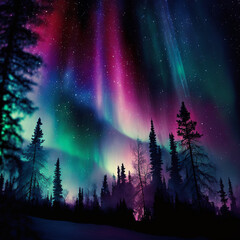 night sky with stars