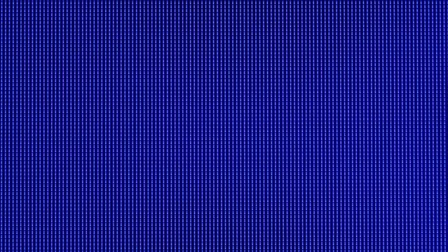 RGB Multi-Colored Sub Pixels of LED Matrix of the TV in Extreme Macro. Rows of colored RGB sub-pixels create an abstract pattern. Extreme macro Red, blue, and green LED pixels of VA matrix of 4K TV.