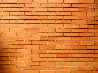 Red brick wall, Old red brick wall. Background texture