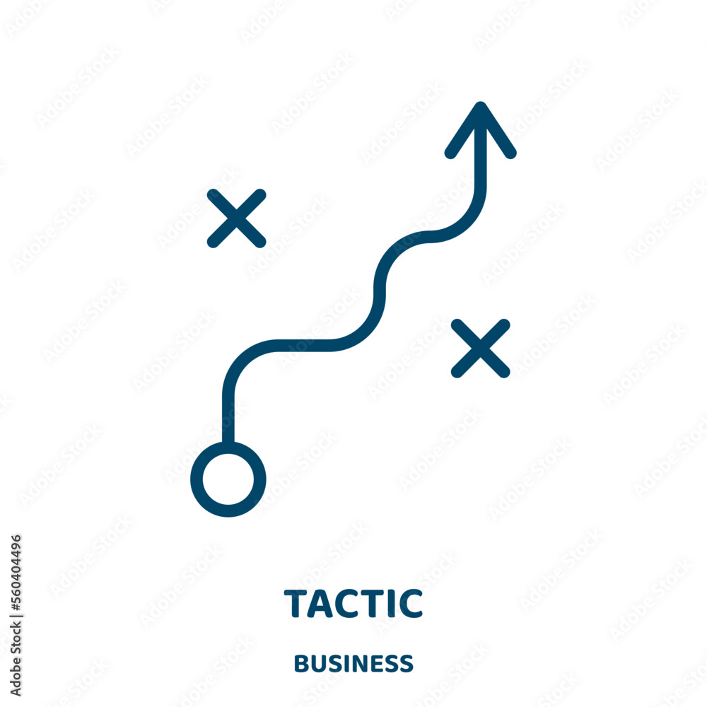 Poster tactic vector icon from business collection. business filled flat symbol for mobile concept and web 