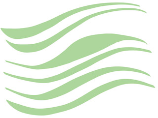 森のマイナスイオンの波形