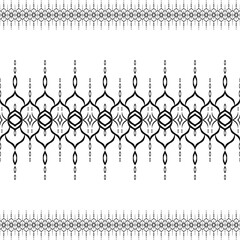 Black line drawing, Art, Design, Fabric patterns, Patterns for use as background.