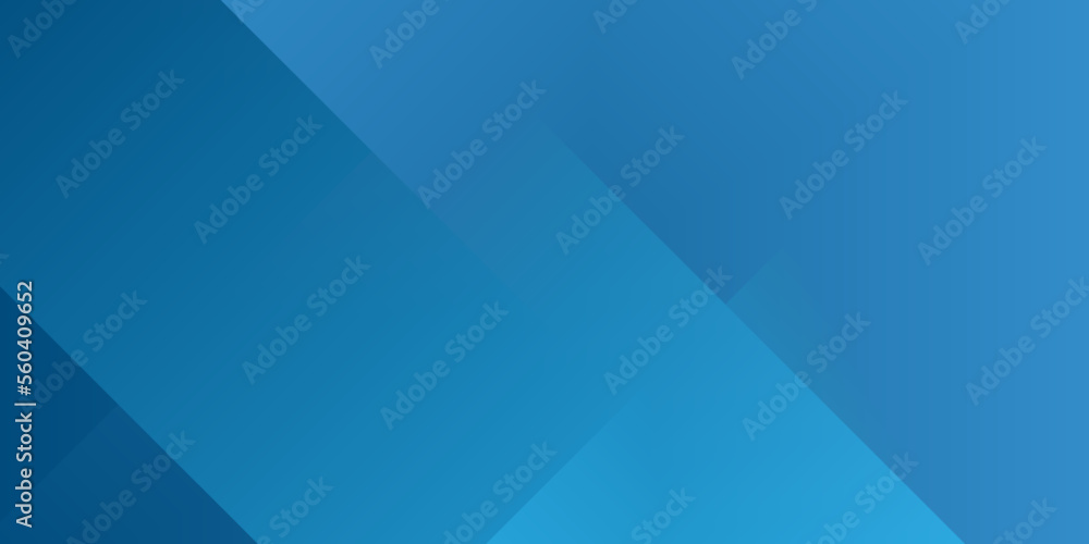 Poster blue slanted soft lines, geometric gradient shapes - abstract background design template, vector app