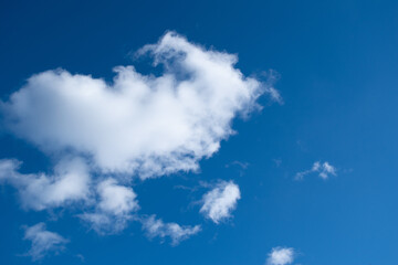 clouds in the blue sky 4