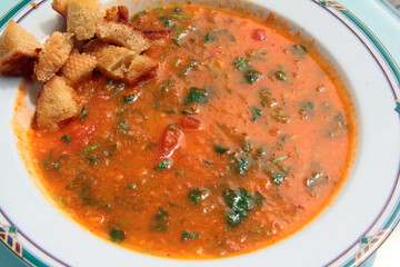 Tomatencremesuppe