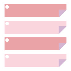 Obraz premium Cute List Menu