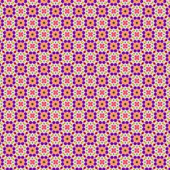 Fototapeta premium Digital computer graphics seamless pattern. Texture design for fabric, wallpaper, background.