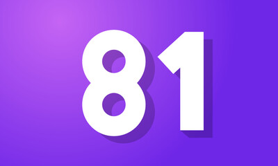 Number New White Purple Modern Company Logo