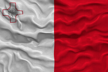 National flag  of Malta. Background  with flag  of Malta