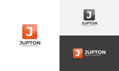Fototapeta na wymiar Jupton J Letter Logo