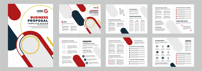 Minimalist business proposal template