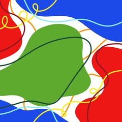 Abstract Colorful Christmas Background