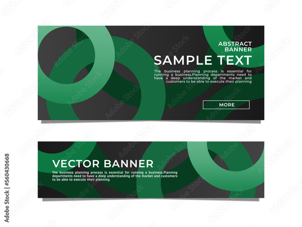 Poster abstract banner background or header stock vector template