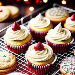 Holiday Cookies and Cupcakes