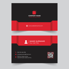Business Card -Modern, creative, Unique, Clean, simple, elegant Business Card Template vector design,
 layout in rectangle size.
