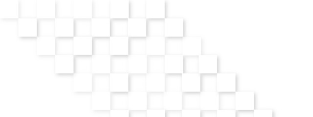 Modern square white background.
Abstract white square shape with futuristic concept background.
Modern and minimal concept. You can use for cover, poster, banner web. Vector