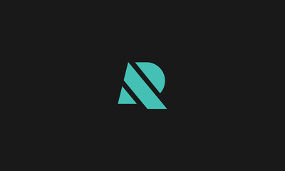 LETTER R LOGO DESIGN WITH NEGATIVE SPACE EFFECT FOR ILLUSTRATION USE