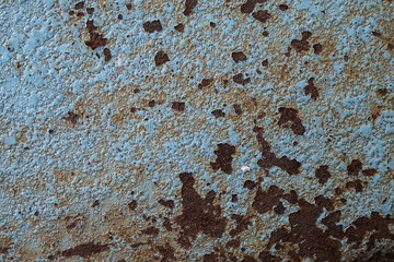 texture of corroded and rusty iron