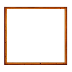 木枠　額縁　茶色