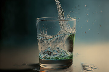 Water. Generative AI