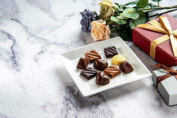 チョコレート　バレンタインイメージ
