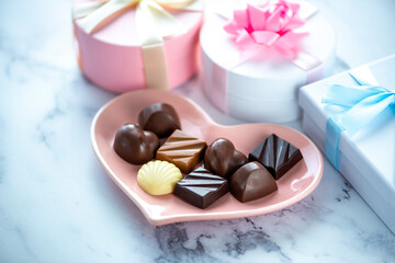 チョコレート　バレンタインイメージ
