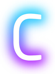 Collection of Alphabet A-Z neon