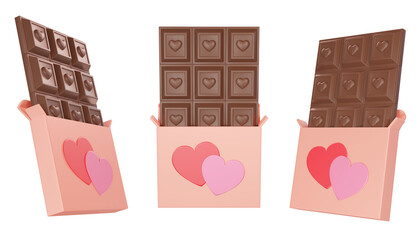 chocolate box love valentine hearts pink romance romantic