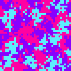 Colorful camouflage pattern