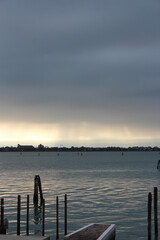 Fototapeta premium Levé du jour à Venise
