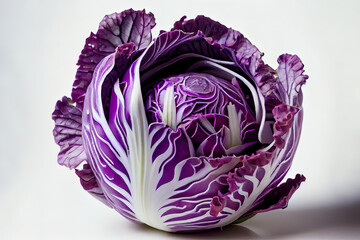 Obraz premium One natural Purple Cabbage