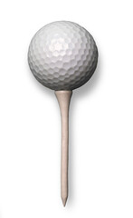Golf Ball Ready To Go