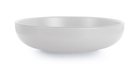 empty bowl isolated on white background