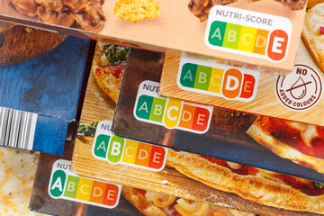 Nutri Score nutrition label symbol healthy eating for food