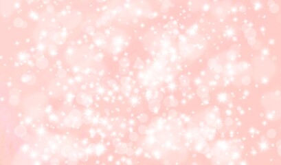 The background color follows the bokeh tone of dawn
