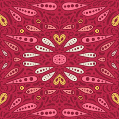 Love Affair Mandala - Viva Magenta Pink