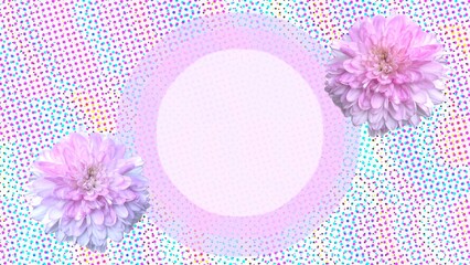 Fantasy sweet baby colors art background