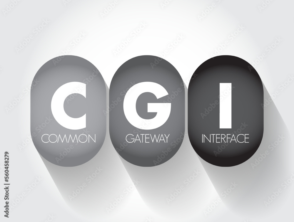 Poster cgi common gateway interface - provides the middleware between www servers and external databases an