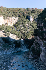 river in the mountains