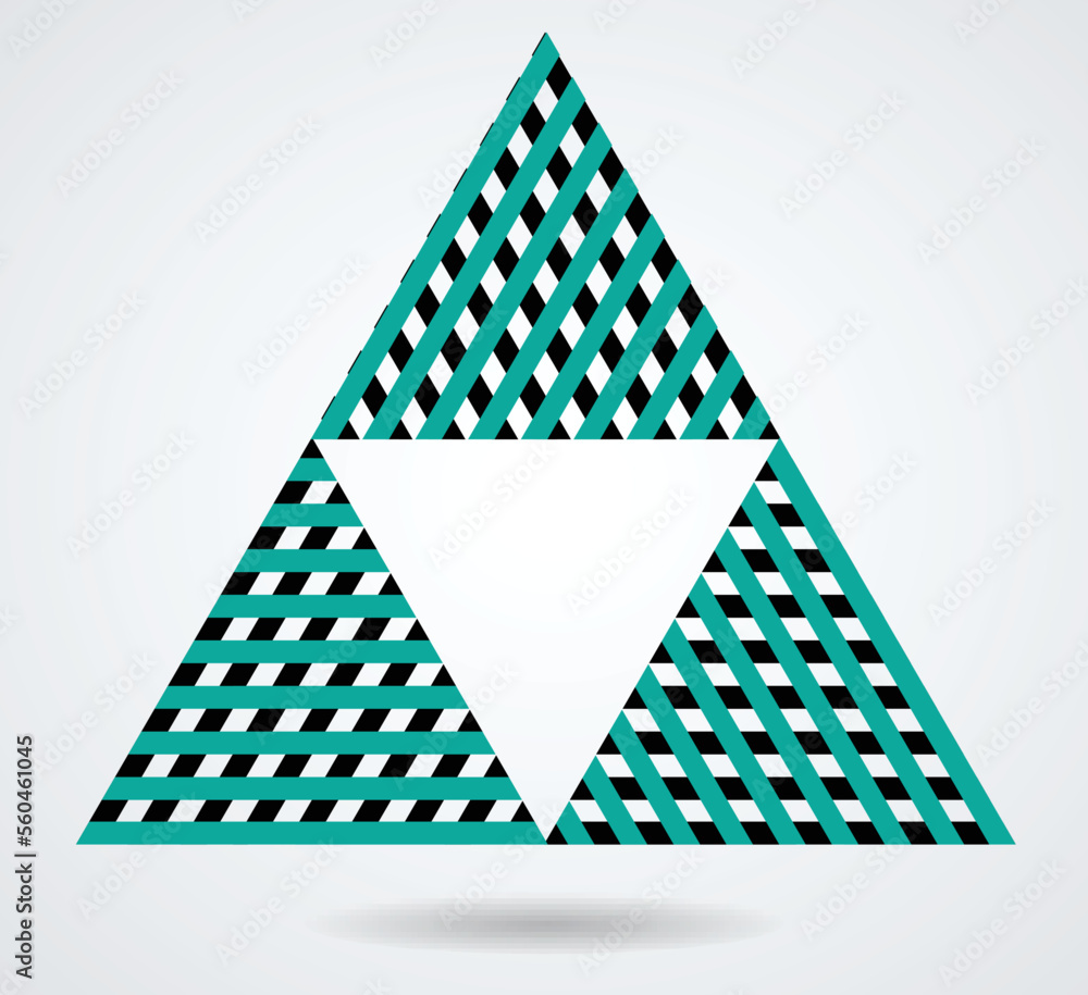 Poster vector hipster triangle background . pattern . abstract modern geometrical design template .