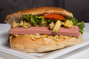 Big hot dog