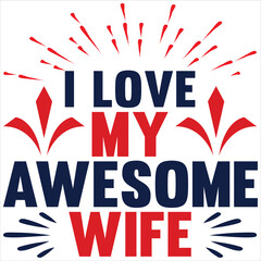 I love my awesome wife